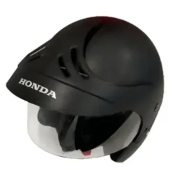 Helmet Half Face Black (L - 580 mm)